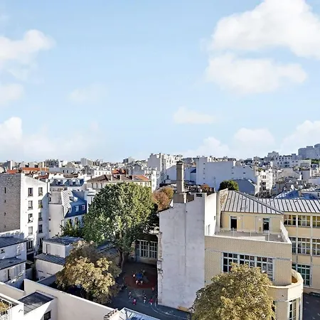 Apartman Charming 20m2 - Buttes Chaumont Párizs